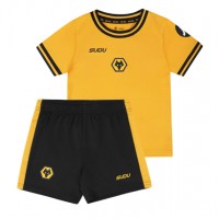 Camiseta Wolves Rayan Ait-Nouri #3 Primera Equipación Replica 2024-25 para niños mangas cortas (+ Pantalones cortos)